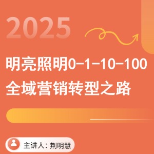 明亮照明的全域营销之路