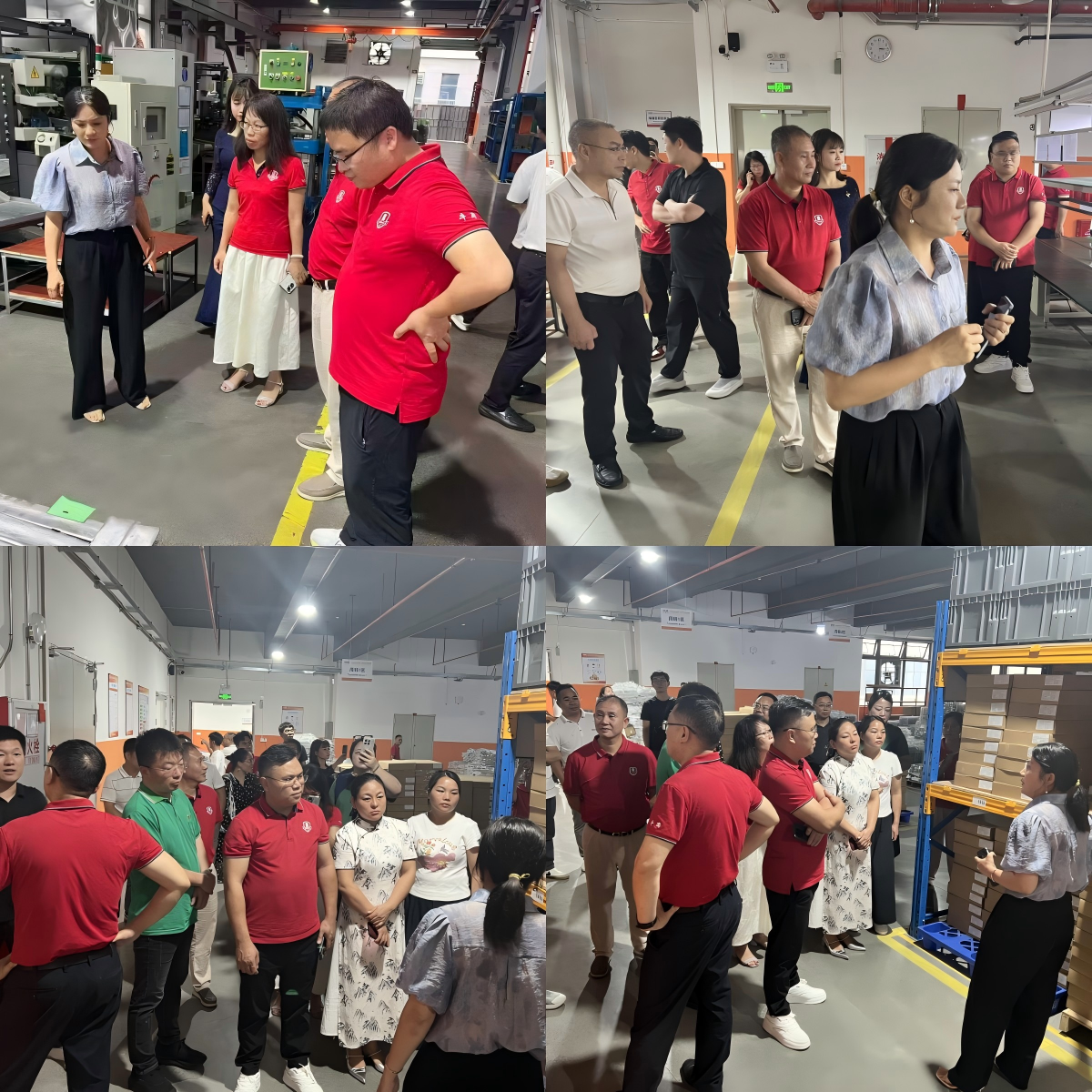 深圳迎新会参观企业