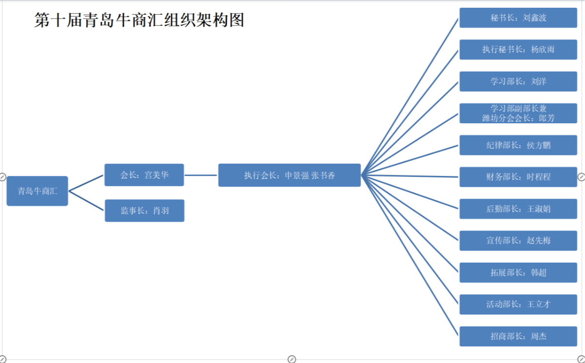青岛牛商汇组织架构
